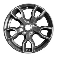 Refurbished Polished And Painted Black Aluminum Wheel 18 X 7.5