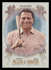 2021 Topps Allen and Ginter Silver #260 Jesse Sanchez