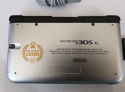 Nintendo 3DS XL The Year of Luigi 30th Anniversary Gaming System W