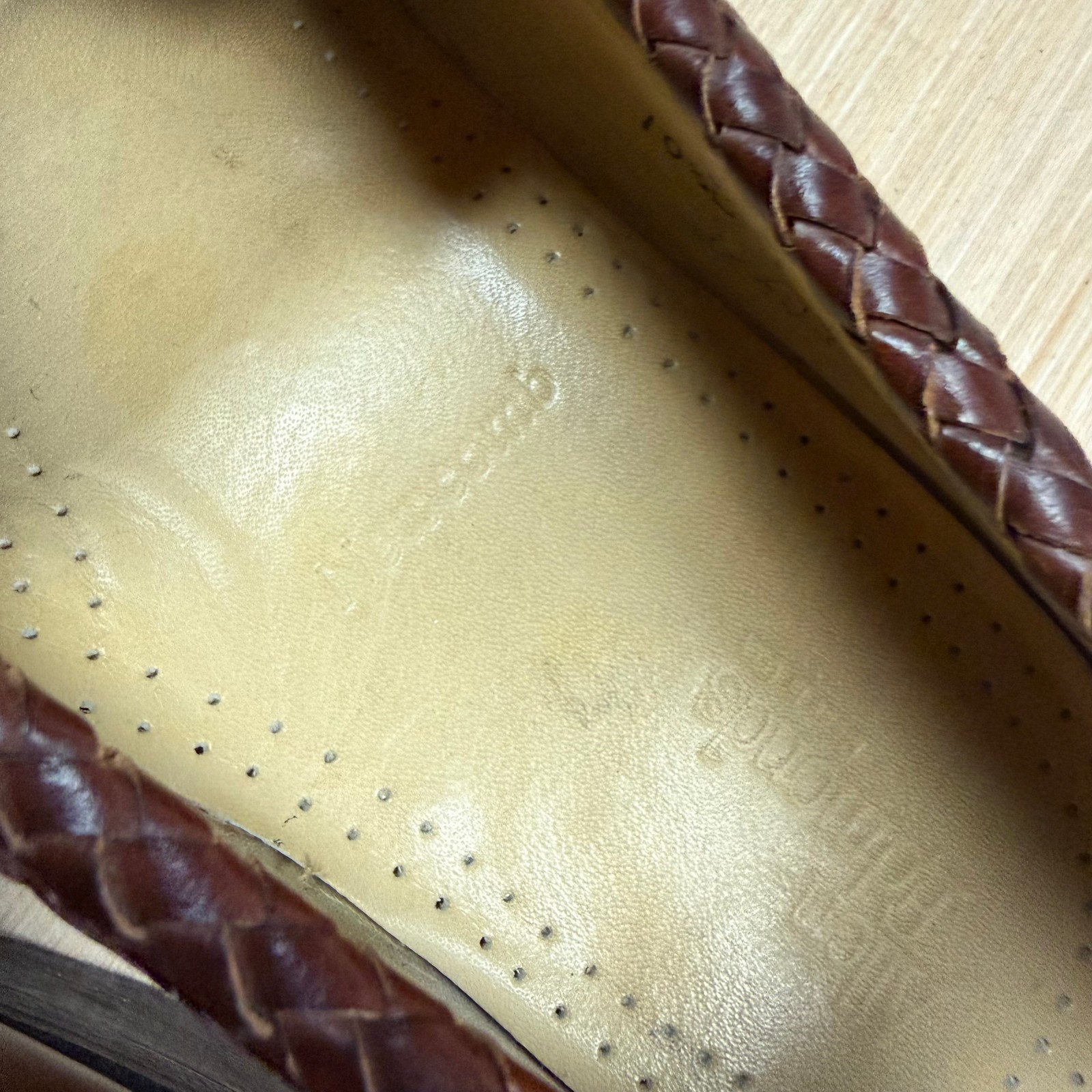 Allen Edmonds Newcomb Made in USA Brown Leather Penny Loafer Shoes men's 10.5 D