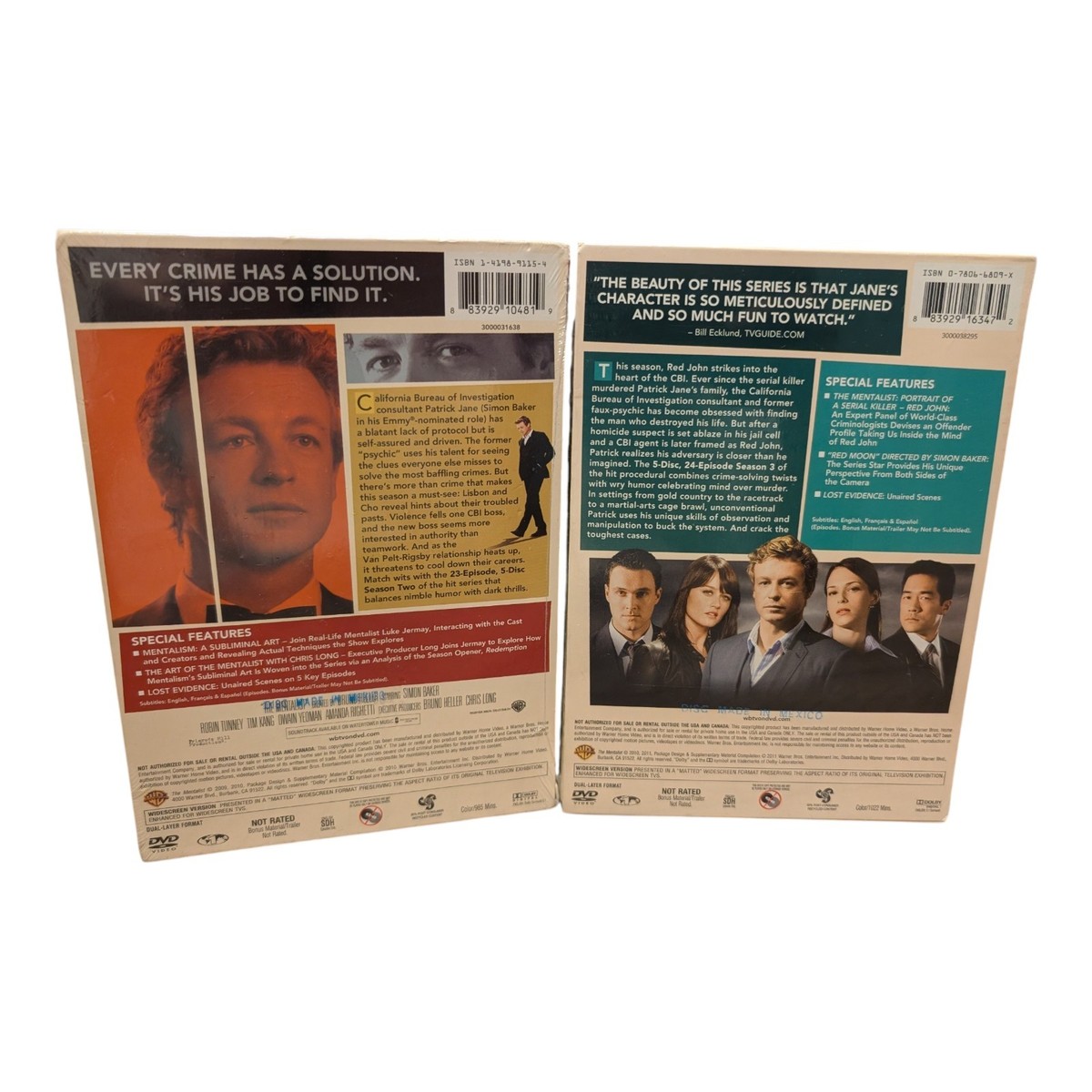 The Mentalist: the Complete Series (DVD) for sale online | eBay