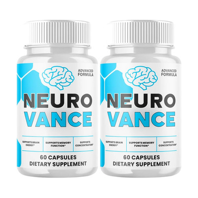 2-Pack Neurovance Pills - Neuro Vance Brain Function and Memory Support-120 Caps