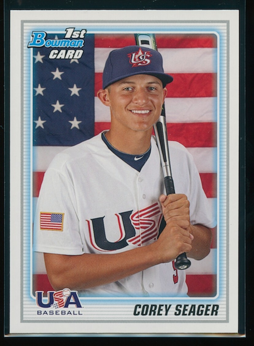 Corey Seager 2010 Bowman Draft Draft Picks #BDPP108