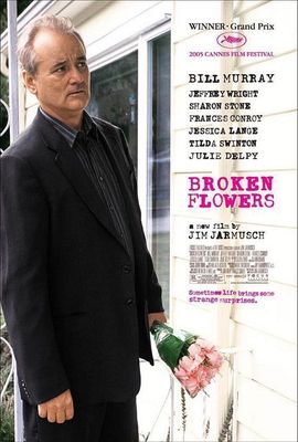 Broken Flowers Movie Poster 27 x 40 D/S Bill Murray  Sharon Stone  Jessica Lange
