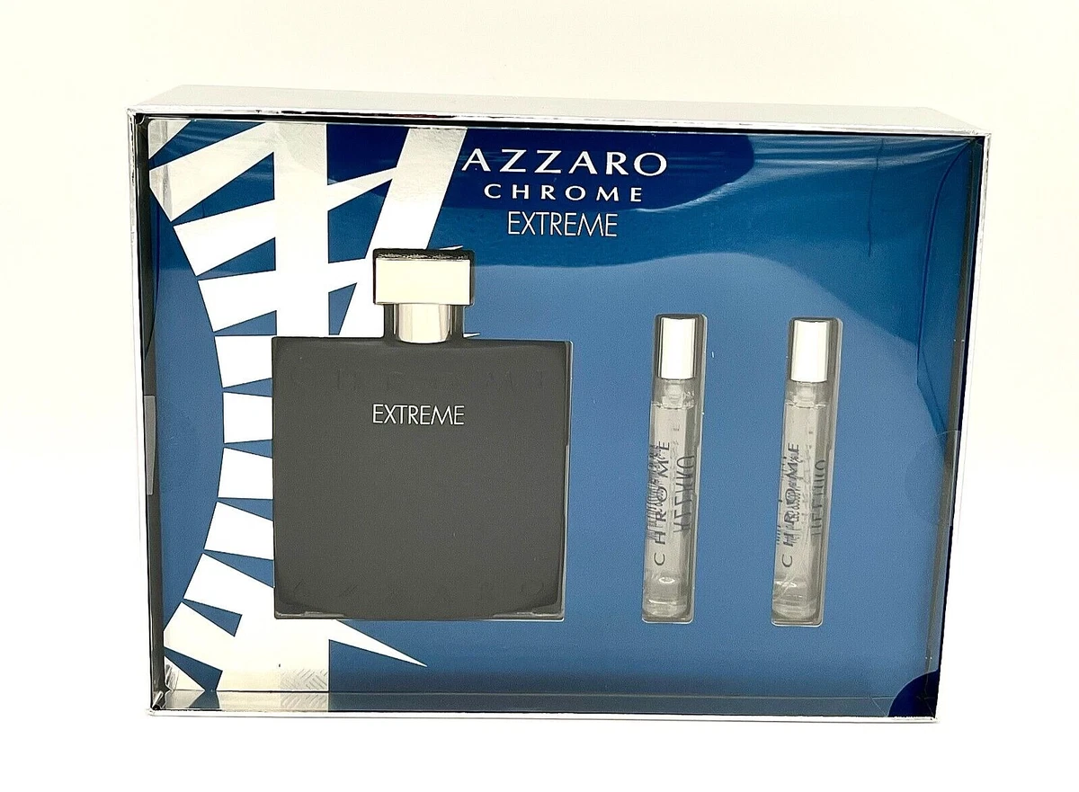 chrome by azzaro piece gift set from