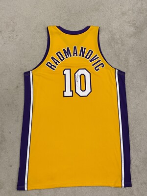 Adidas Los Angeles Lakers Vladimir Radmanovic Jersey Game Team