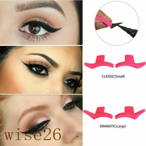 To Eyeshadow Cosmetic Makeup EasyTools Eye Li Cat Eye Eyeliner Stamp Style Wing - Picture 1 of 9