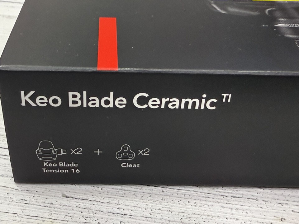 Pedales de carretera Look Keo Blade Ceramic Ti 16 New - Cuerpo: Carbono, Eje: Titanio