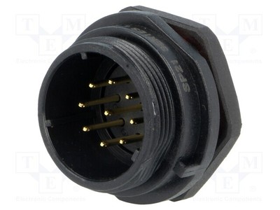 SP21 Löten Buchse 0,75mm2 IP68 männlich 500V PIN: 9  5A SP2112/P9 WEIPU-Steckve