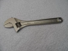 Craftsman 10" Adjustable Wrench, made in USA - Part # 44604
