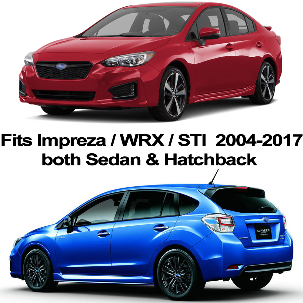 8 x Premium Blue LED Lights Interior Package Kit for Subaru WRX