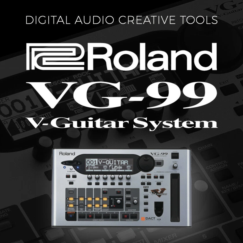 Roland VG-99 Guitar FX Processor Presets: 1500 Patches - Amps, FX, Artist Tones