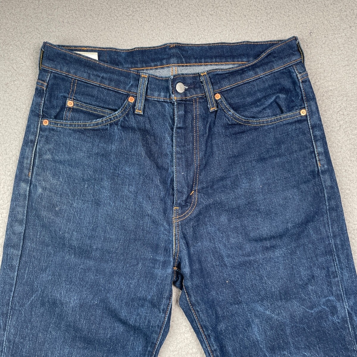 Levi's Jeans Men's 33x31* Blue Raw Hem Loose Relaxed Boot Cut