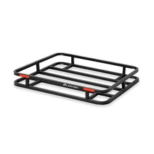 ARKSEN 32 x 26 x 4 Inch Heavy Duty Bumper Mounted Cargo Rack Carrier 350 Lbs ...