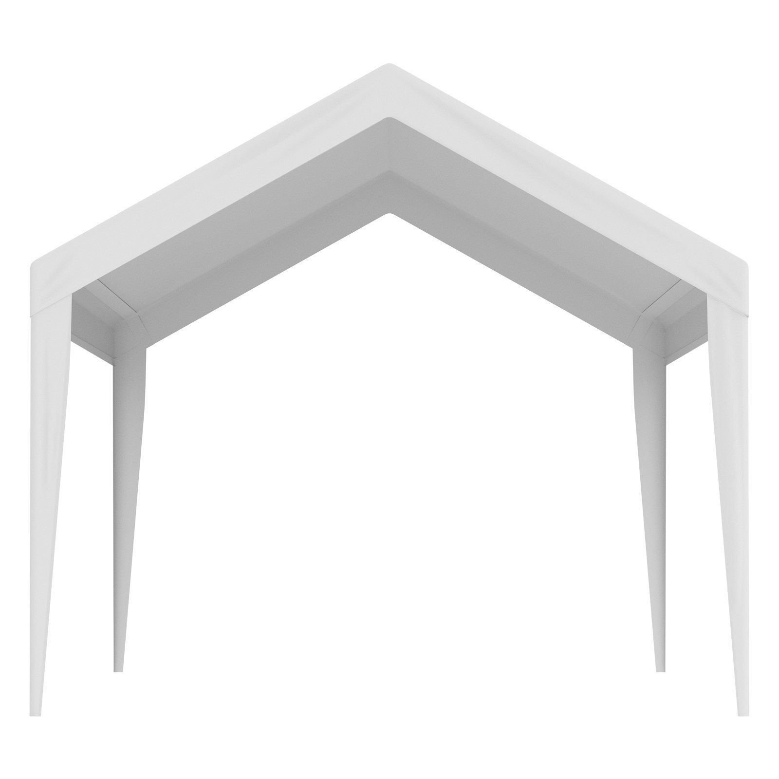 10 x 20 ft Heavy-Duty Carport Replacement Canopy Cover Waterproof & UV Protected