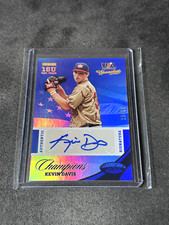 Kevin Davis 2013 Panini USA Baseball Champions Certified Mirror Blue Auto 19/25