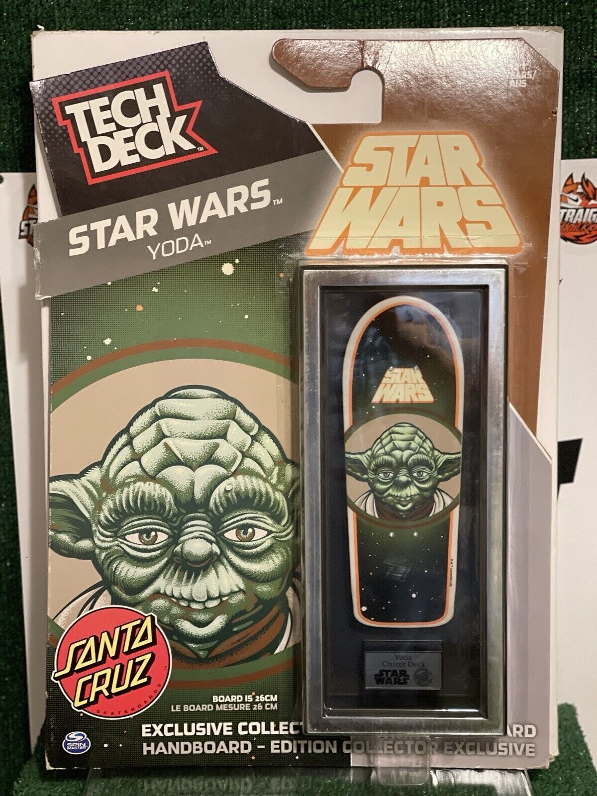 Star Wars Yoda Tech Deck Hand board Collector 27cm 10.5 Mandalorian New Sealed