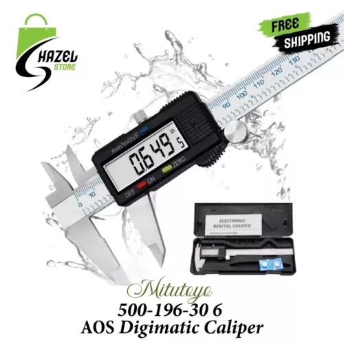 Mitutoyo 500-196-30 6" AOS Digimatic Caliper