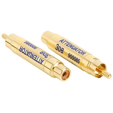 Harrison Labs 3 dB RCA Line Level Attenuator Pair