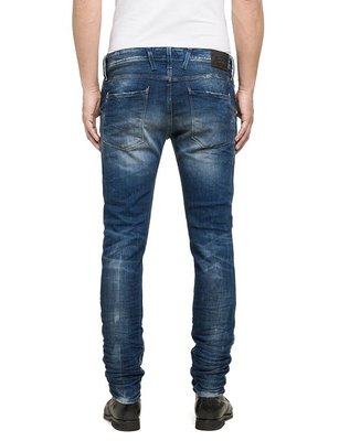 Replay Jeans Anbass Slim M914 118 650 009 Light Wash Ship internationally 