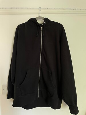 Supreme Lakshmi Zip Up Hooded Sweatshirt!Black!FW22!Size Large