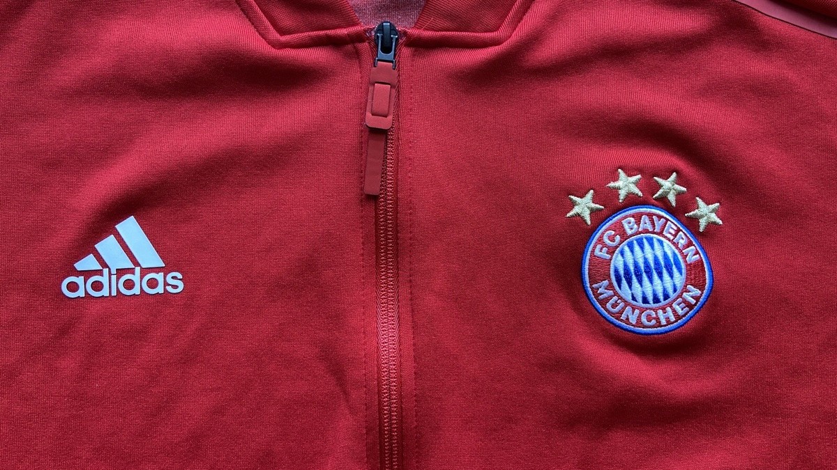 BAYERN MÜNICH 2019 2020 FOOTBALL SOCCER TRACK JACKET ADIDAS E84214