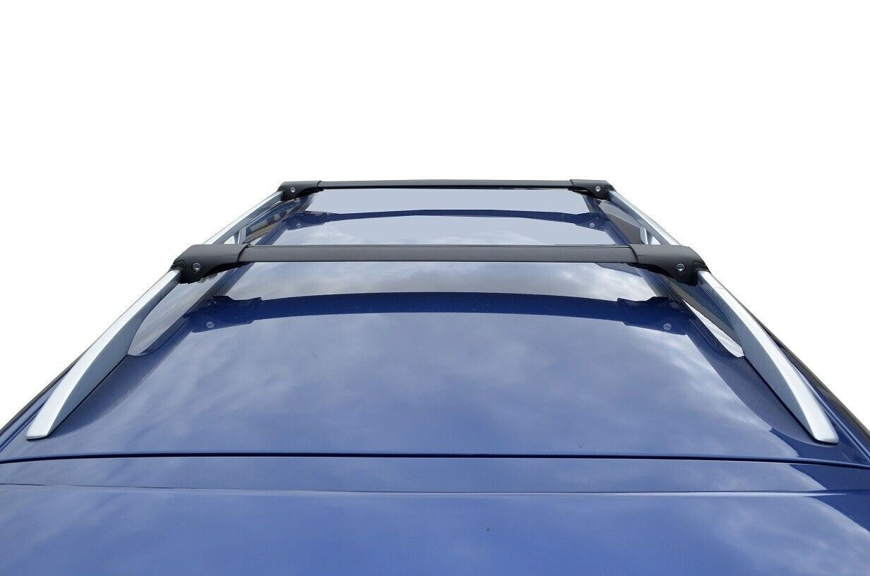 For Ford Taurus X 20042009 Roof Racks Cross Bars Set Black 2Pcs eBay