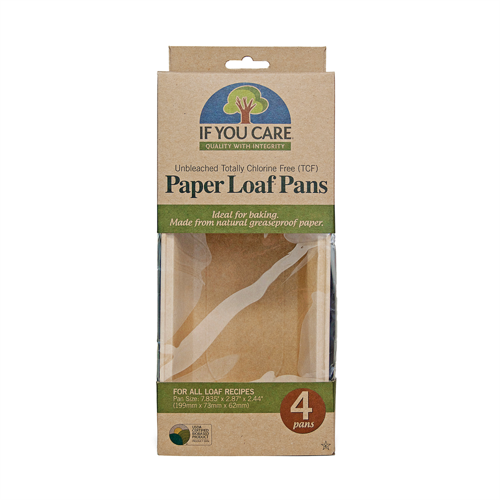 If You Care Unbleached Paper Loaf Pans