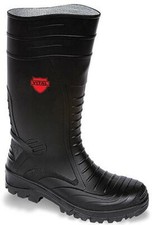 V12 Mens Groundworker S4 Safety Wellingtons VW250 BLACK Boots