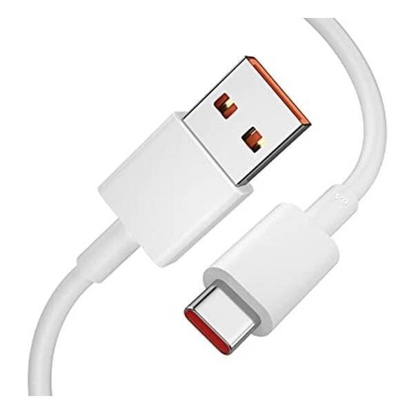 Original Xiaomi USB To Type C Turbo Charge Cable 6Amp Fast 65W Lead For MI 10 11 - Image 2 of 4