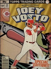[DIGITAL] Topps Bunt - Joey Votto - Comic Pop 23 S1 - Gold Base