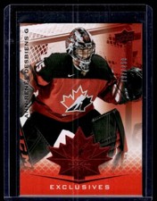 2021-22 Prospect Momentous Red Ann-Renee Desbiens RC 197/250 #45