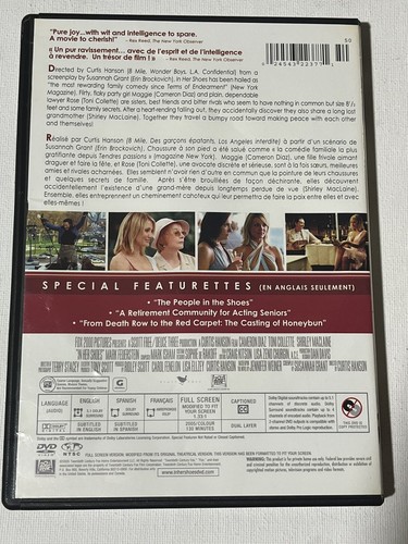 In Her Shoes - Cameron Diaz (DVD Movie) - Picture 2 of 2
