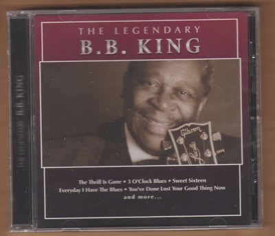 B.B. KING cd the Legendary 2006 Direct Source NEW Sealed BB Blues 779836591821!
