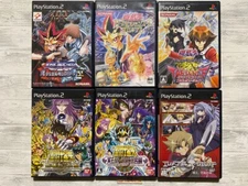 SONY PS2 Yu-Gi-Oh Ⅱ & Capsule Monster & Tag Force & Saint Seiya Elemental Gelade