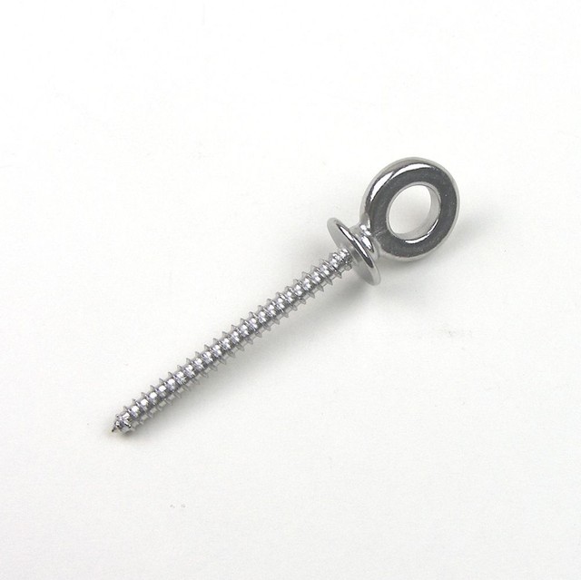 10pc Set Stainless Steel T316 Collar Plated/Shoulder Lag Screw Eye Bolt 5/16" eBay