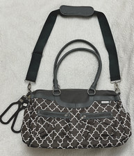 JJ COLE Satchel DIAPER BAG w Changing Pad  Stroller Straps -Stone Arbor Design