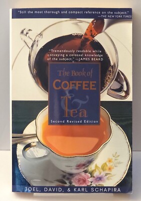 The Book of Coffee & Tea Joel Schapira Book
