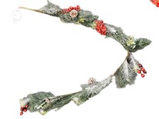 Ashland Berries  Pinecone 6ft Christmas Garland