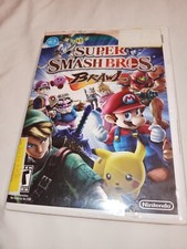 Super Smash Bros Brawl Case Only Nintendo Wii Authentic No Game