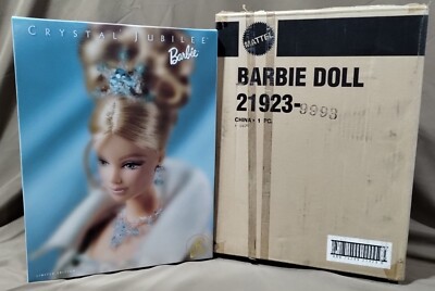 1998 Mattel ~ Crystal Jubilee Barbie ~ 40th Anniversary Limited