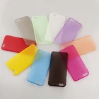 Colourful Clear Transparent Slim Phone Case Cover iPhone 6 6S 7 8 Plus