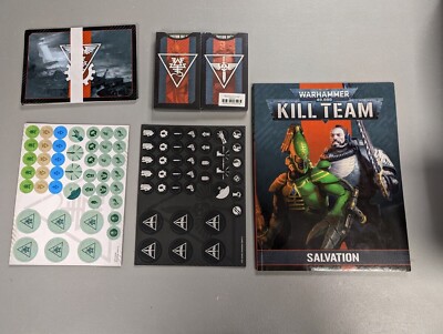 Warhammer 40K Kill Team: Salvation - Rulebook, Tokens and Cards | eBay