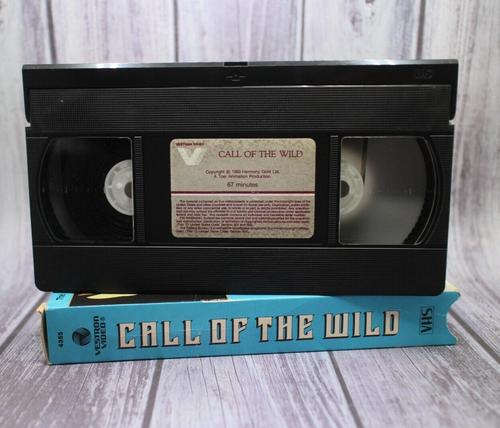 RARE Call of the Wild VHS Tape Cartoon ANIME Vestron TOEI Animation - Picture 2 of 3
