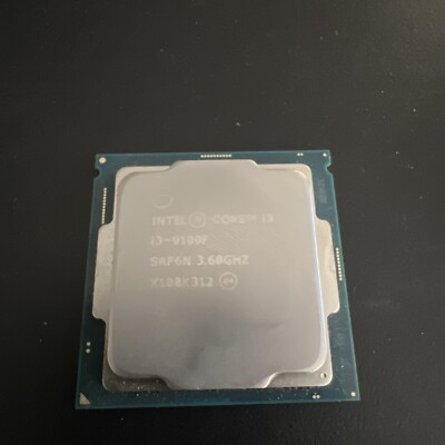 Intel Core I3-9100f 4.2 GHz Desktop Processor Only. No Box Or Accessories