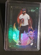 2021 UD Skybox Metal Universe Champions LEBRON JAMES Blast Furnace #BF-24 Holo