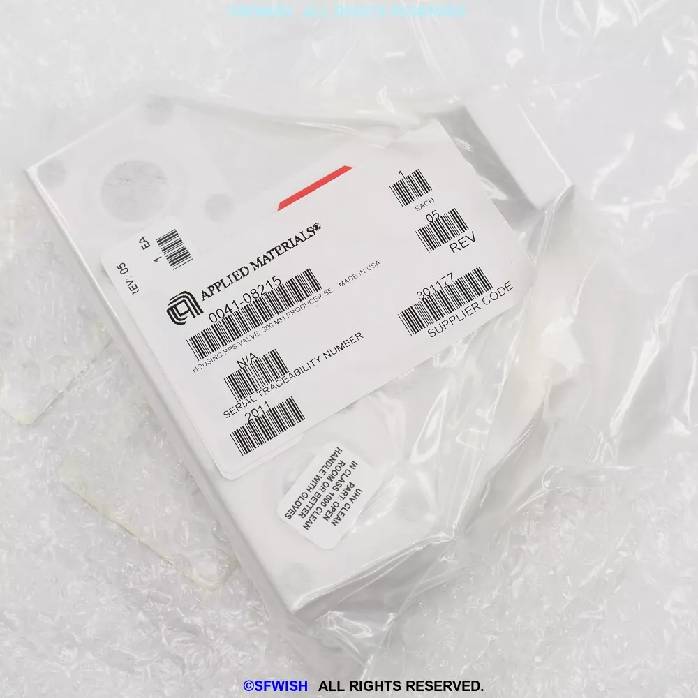 NEW AMAT 0041-08215 RPS HOUSING RPS VALVE 300MM PRODUCER SE *NO BOX!*