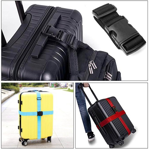 2/4pcs Adjustable Luggage Suitcase 