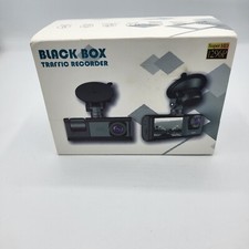 Black Box Dual Channel Lens Car Dash Cam Traffic Video Recorder
