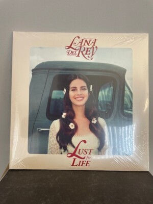 2 LP: Lana Del Rey - Lust For Life, Ltd. Coke Bottle Clear Vinyl, NEU & OVP